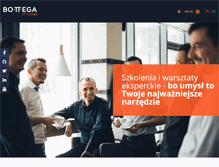 Tablet Screenshot of bottega.com.pl